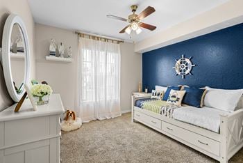 Model bedroom | landings at boot ranch