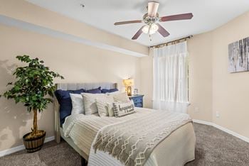 Model bedroom | landings at boot ranch