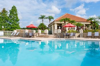 The landings at boot ranch apartments pool with sundeck