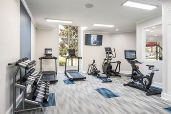 The landings at boot ranch apartments fitness center