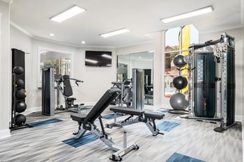 The landings at boot ranch apartments fitness center