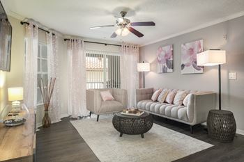 Model living room