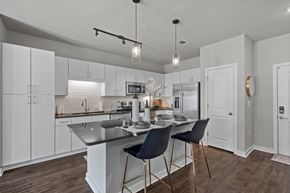 Clayton apartment for rent - Designer Kitchen with Stainless Steel Appliance at Spinning Mill Lofts, Clayton, NC 27520