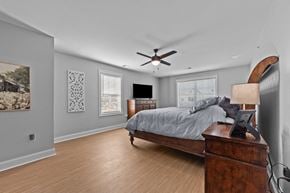 Winterville townhouse for rent - Bedroom With Ceiling Fan at Regency Townes in Greenville, NC