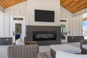 A modern living room