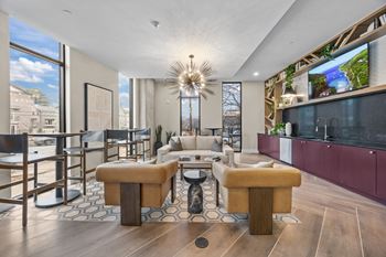 A modern living room