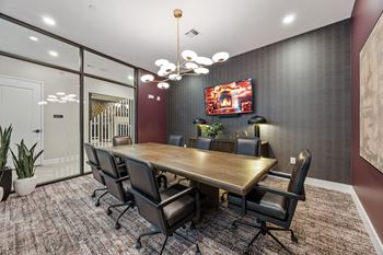 A conference room