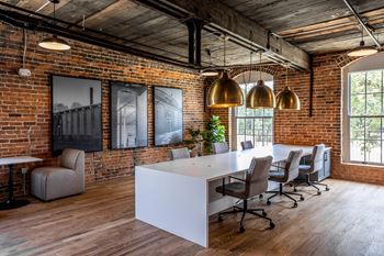 A conference room