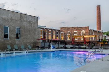 A swimming pool 