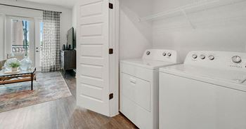 Washer and dryer