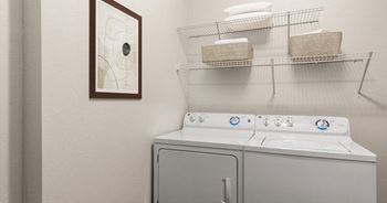 Washer and dryer