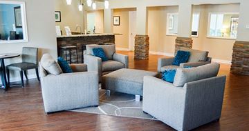 Richmond apartment for rent - a living room with couches and chairs