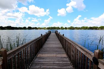Private fishing pier