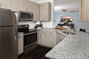 Austin apartment for rent - Round Rock ISD apartments - The Ranch Apartments stainless steel appliances