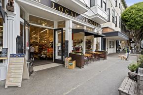 San Francisco apartment for rent - A local grocery store is open for business.
