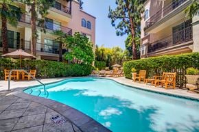 Studio City apartment for rent - Pool at L'Estancia, Studio City, CA