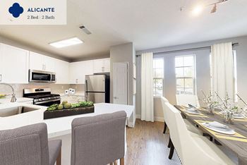 Dining and kitchen