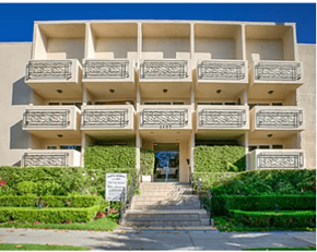 Santa Monica apartment for rent - Santa Monica Apartment Building Front
