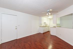 Los Angeles apartment for rent - Dining Room with Hardwood Floors and Chandelier