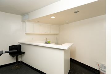 Los Angeles apartment for rent - a small kitchen with a counter top and a sink