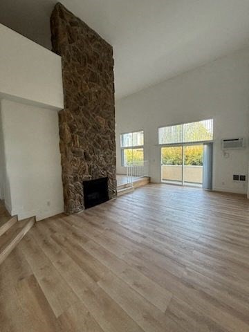 Floor plan for 1 bed, 1 bath