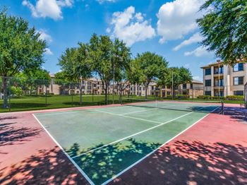 Lighted tennis & pickleball court