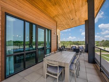 A large deck