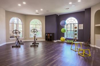 Interior of gym