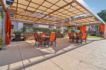 Bbq grilling and picnic area