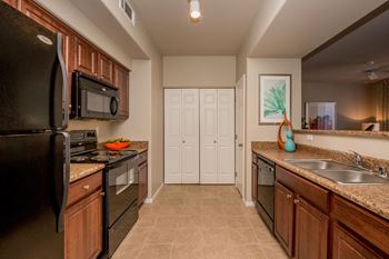 Furnished kitchen