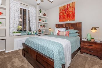 Carpeting in bedrooms