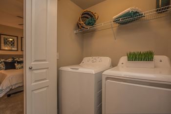 Full-size washer and dryer