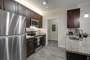 Jacksonville apartment for rent - Kitchen with Stainless Steel Refrigerator at The Oasis at Town Center Apartments, Jacksonville