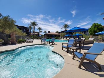 Sparkling pool