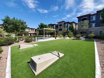Bocce ball court