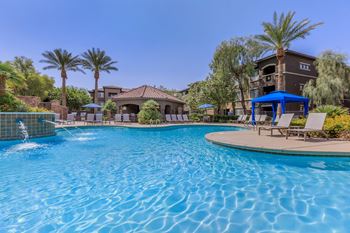 The swimming pool 