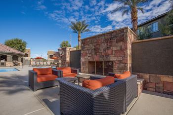 Fireside lounge