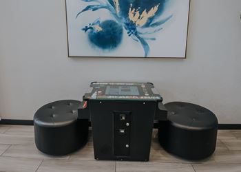 Cocktail arcade machine
