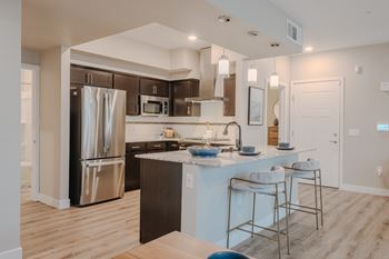 Deluxe kitchens with stainless steel ge energy star appliances