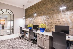 Orlando apartment for rent - Business center at The Oasis at Crosstown, Orlando, FL