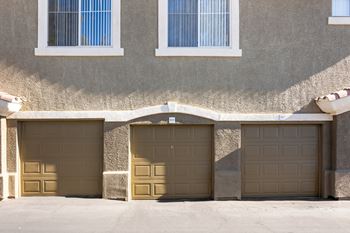 Garages and covered parking available
