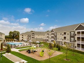 Plainville apartment for rent - Aerial view at The Oasis at Plainville, Massachusetts, 02762
