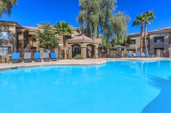 The swimming pool