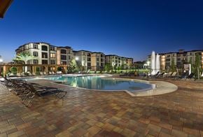 Orlando apartment for rent - Beach Entry Pool at The Oasis at Moss Park, Florida