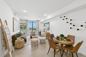 North Miami Beach apartment for rent - 1 Bedroom Unit, living and dining room, at Alvorada on the Bay in North Miami Beach, FL