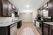 Tallahassee apartment for rent - 1 Bedroom Unit| Kitchen at Capital Grand in Tallahassee, FL