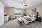 Tallahassee apartment for rent - 3 Bedroom Unit| Virtually Staged Bedroom at Capital Grand in Tallahassee, FL
