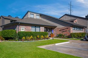 Irving apartment for rent - Clubhouse Exterior at Polaris Apartment Homes in Irving, Texas, TX