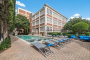 Dallas apartment for rent - Pool Seating at Futura Lofts - Deep Ellum Lofts, Dallas, Texas, TX