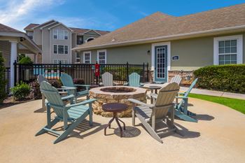 Fire pit area